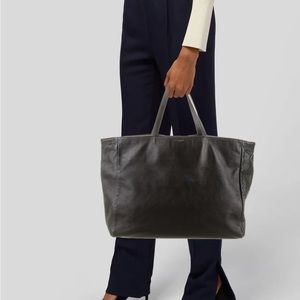 Saint Laurent Shopper Tote with Pouch